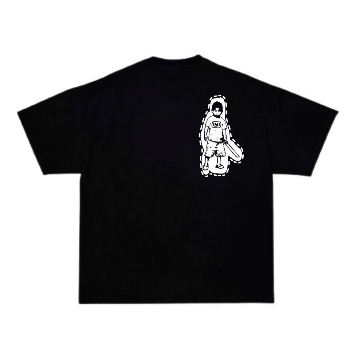 Mandem black T-shirt